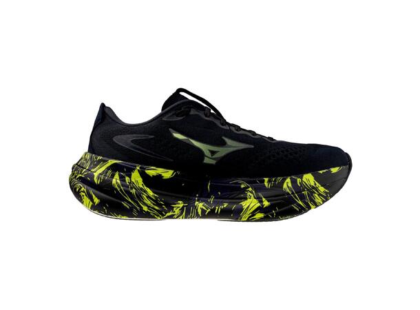 Mizuno Sky Prime Sort/Grønn 9,5 Nyhet for maksimal demping og respons 