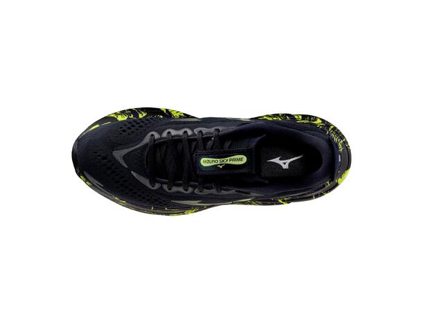 Mizuno Sky Prime Sort/Grønn 9,5 Nyhet for maksimal demping og respons 