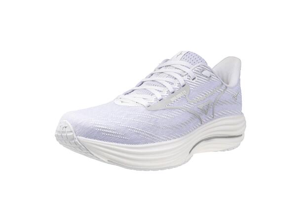 Mizuno Wave Rider 29 Hvit/Sølv 5,5 Bestseller mængdetræning – Dame 