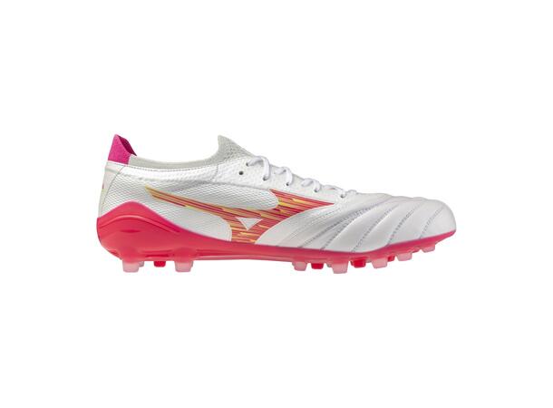 Morelia Neo IV ß Elite AG Hvit/Rosa 9,5 Toppmodell för konstgräs 