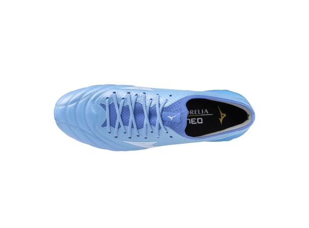 Morelia Neo IV ß Elite Blå/Vit 9,5 Toppmodell för gräs 