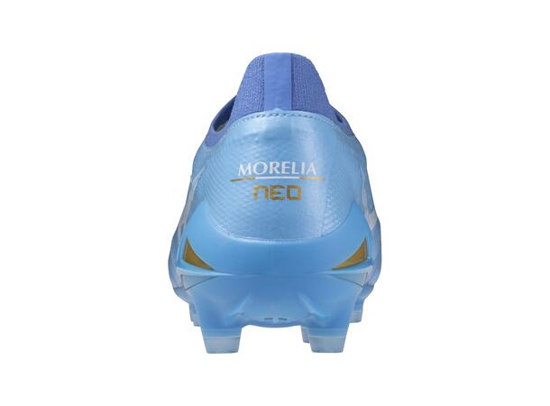 Morelia Neo IV ß Elite Blå/Vit 9,5 Toppmodell för gräs 