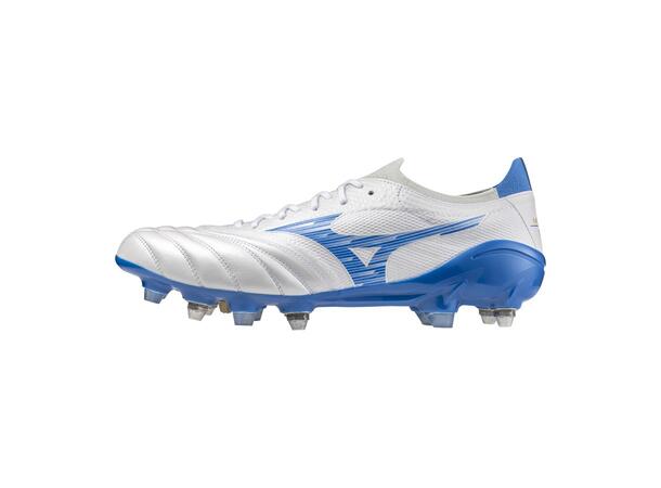 Morelia Neo IV ß Elite MIX  Vit/Blå 5 Fotbollsskor för naturgräs 