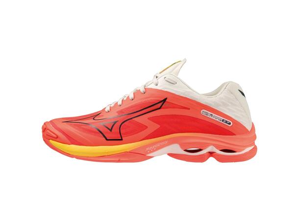 Wave Lightning Z7 Neonoransje 8 Lätt och stabil inomhussko 