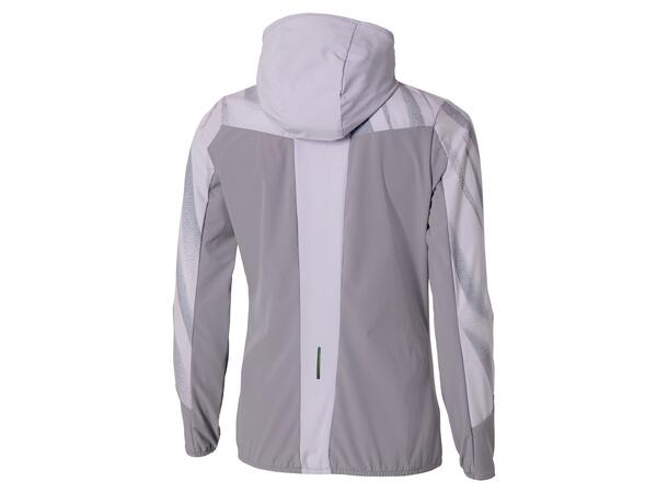 Active Alpha Hooded Jacket W Blågrå M Løpejakke til høst og vinter 