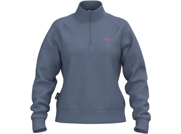 Athletic 1/4 Zip Top Grå M 