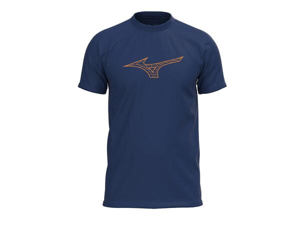 Athletics RB Tee Mørk blå S T-shirt för fritid, herr 