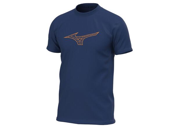 Athletics RB Tee Mørk blå S T-shirt för fritid, herr 