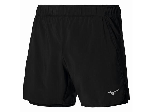 Core 5.5 2in1 Short Svart L Träningsshorts med innershorts 