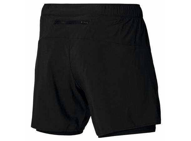Core 5.5 2in1 Short Svart L Träningsshorts med innershorts 
