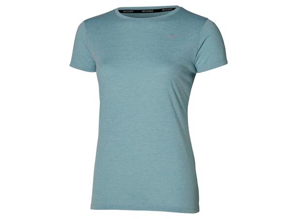 Impulse Core Tee W Frostgrønn XS Mjuk, teknisk T-shirt för damer. 