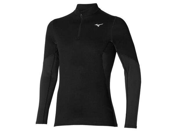 Merino Wool H/Z Sort XL Half Zip med merinoull 