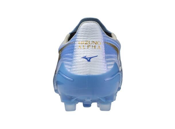 Mizuno Alpha III Elite AG Blå/Hvit 9,5 Fotbollssko för gräs och konstgräs 