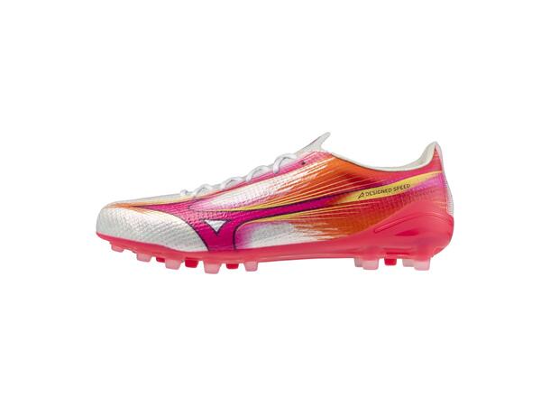 Mizuno Alpha III Japan AG Hvit/Rosa 8,5 Toppmodell för konstgräs 