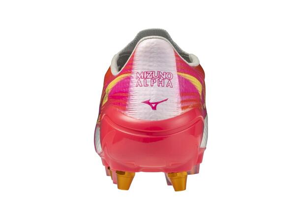 Mizuno Alpha III Japan MIX Hvit/Rosa 9,5 Fotbollssko för naturgräs 