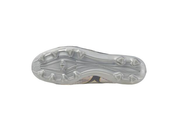 Mizuno a II Pro Sølv/Gull 9,5 Fotbollsskor för naturgräs 