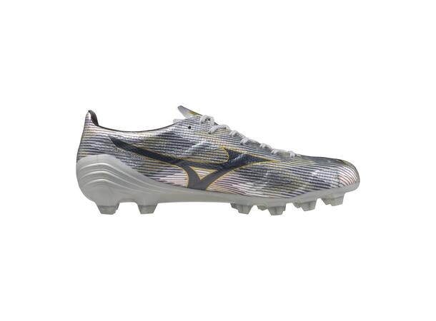 Mizuno a II Pro Sølv/Gull 9,5 Fotbollsskor för naturgräs 