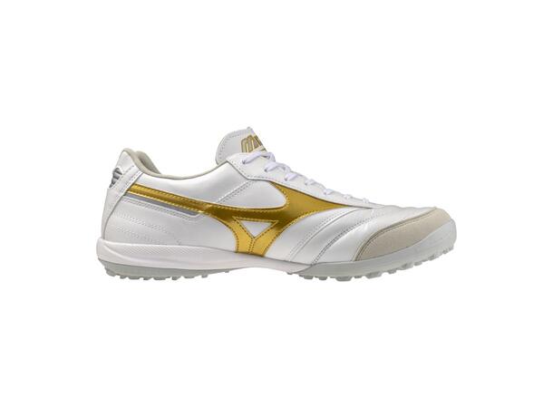 Morelia Sala Elite TF Hvit/Gull 9,5 Fotbollsskor för konstgräs 