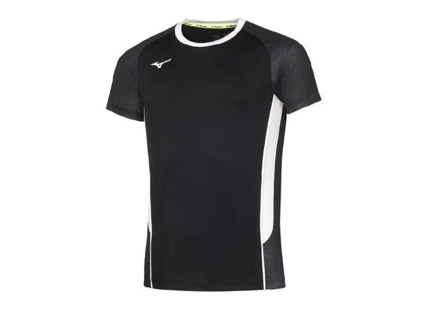 Premium High-Kyu Tee Sort/Hvit XXL Volleybolltröja, herr 