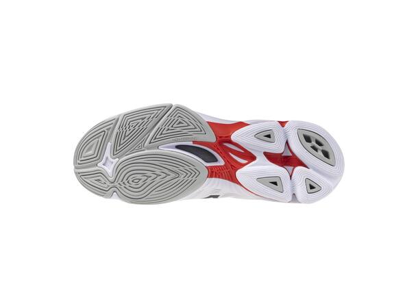 Wave Lightning Pro Hvit/Sort 9 Innendørssko, håndball og volleyball 