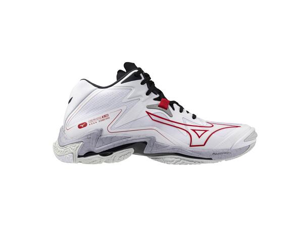 Wave Lightning Z8 MID Hvit/Rød 14 Mid-cut til herre 