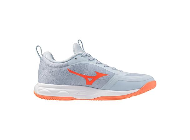 Wave Luminous Pro W Lysblå/Oransje 4,5 Inomhussko för dam 