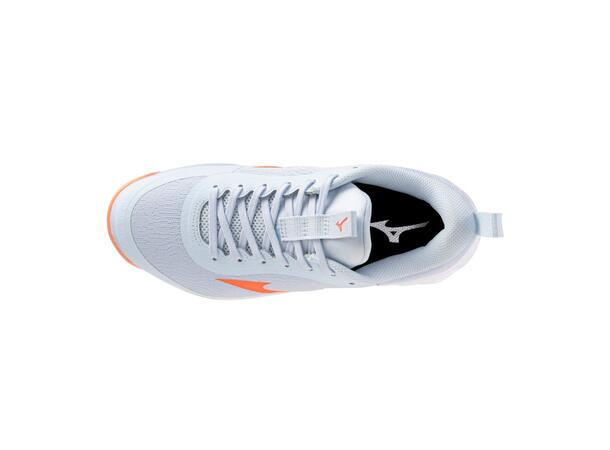 Wave Luminous Pro W Lysblå/Oransje 4,5 Inomhussko för dam 