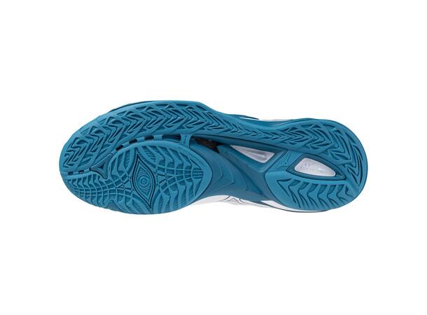 Wave Mirage 5 Hvit/Blå 6,5 Toppmodell för handbollsspelaren 