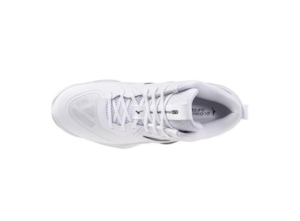 Wave Momentum Elite Mid Hvit/Grå 9 Inomhussko, mid-cut 
