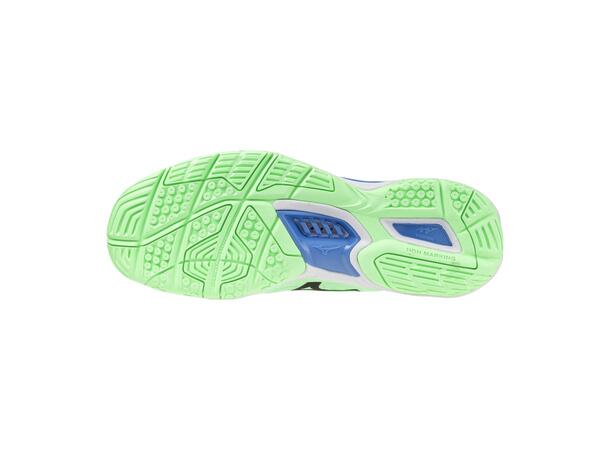 Wave Stealth 6 Mint/Sort 7 Populär inomhussko 