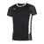 Premium High-Kyu Tee Sort/Hvit XXL Volleybolltröja, herr 