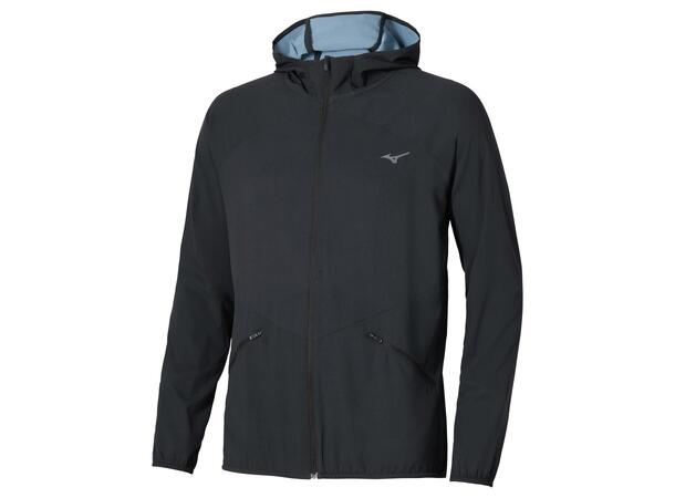 Active Alpha Hooded Jacket Sort L Lett og komfortabel løpejakke 