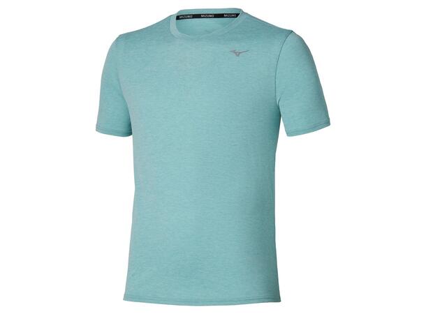 Core Impulse Short Sleeve Tee Turkis L Myk, teknisk t-skjorte til trening 