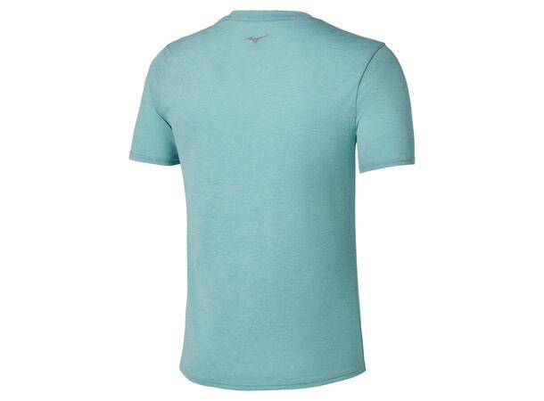 Core Impulse Short Sleeve Tee Turkis L Myk, teknisk t-skjorte til trening 