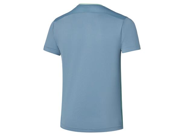 Frontier Shadow Graphic Tee Skyggeblå M T-shirt för tennis, padel och träning 