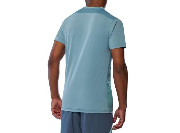 Frontier Shadow Graphic Tee Skyggeblå M T-shirt för tennis, padel och träning 