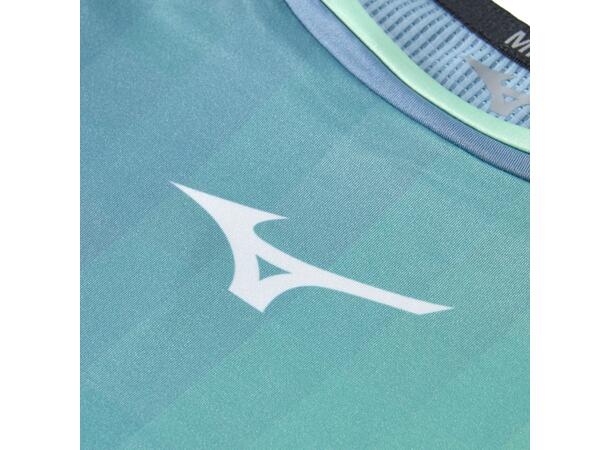 Frontier Shadow Graphic Tee Skyggeblå M T-shirt för tennis, padel och träning 