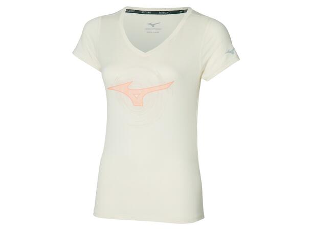 Impulse Core RB Tee W Vit M Mjuk, teknisk T-shirt för dam 