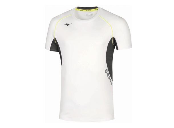 Men Premium Tee White/Black XL Lätt T-shirt för träning 