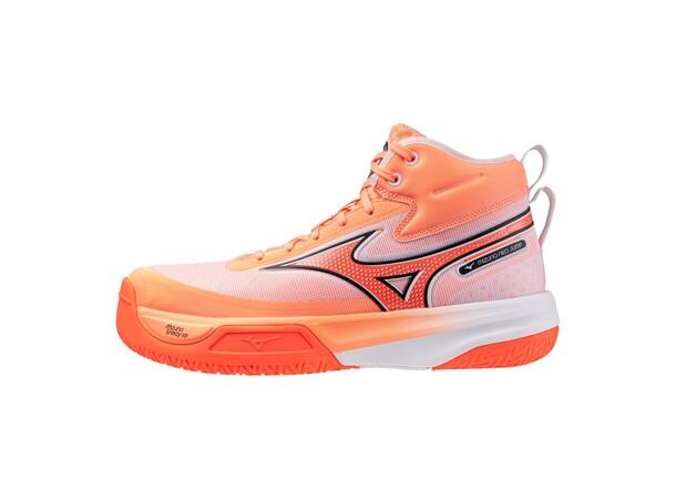 Mizuno Neo Jump Mid Rosa/Oransje 12 
