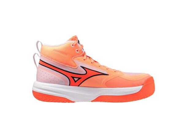 Mizuno Neo Jump Mid Rosa/Oransje 12 