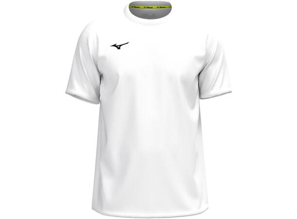 Mizuno Training Tee Hvit M T-skjorte trening 