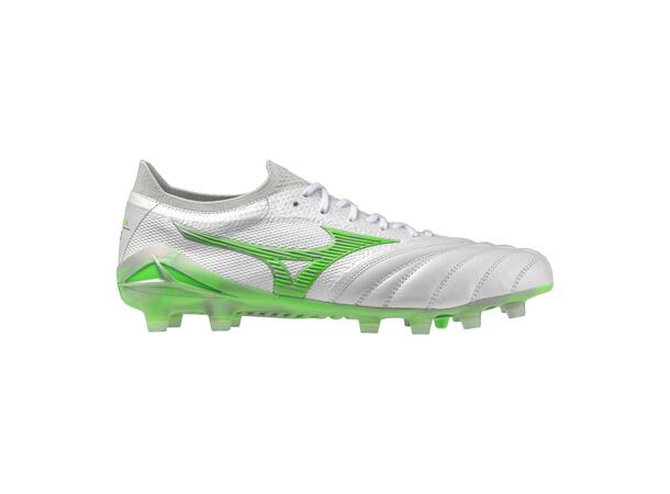 Morelia Neo IV ß Japan Vit/Grön 10 Exklusiva fotbollsskor för gräs 