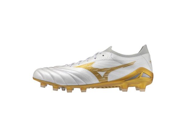 Morelia  Neo IV ß Elite Hvit/Gull 10 Toppmodell för gräs 