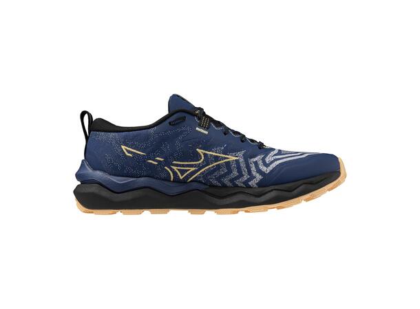 Wave Daichi 8 W Mørk Blå/Aprikos 6,5 Terrängsko med Vibram-yttersula 