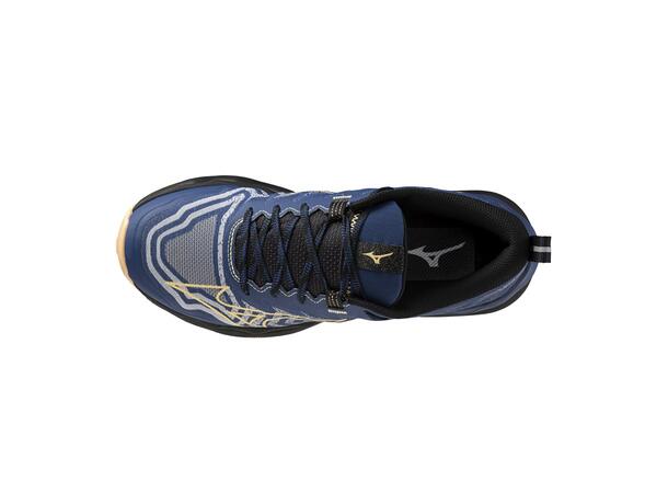 Wave Daichi 8 W Mørk Blå/Aprikos 6,5 Terrängsko med Vibram-yttersula 