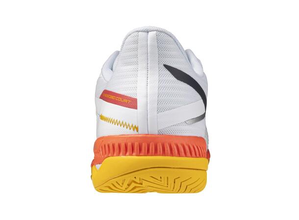 Wave Exceed Court AC Hvit/Korall 10 Sko til tennis og padel 