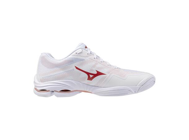 Wave Lightning Pro W Hvit/Rosa 5 Lätt och responsiv inomhussko 