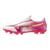 Mizuno Alpha III Select Hvit/Rosa 8 Fotbollssko för naturgräs 