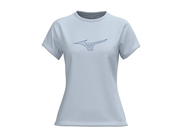 Athletics RB Tee W Lys blå/Grå M 